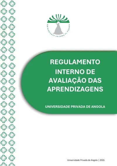 Regulamento Interno de Avaliação das Aprendizagens cover