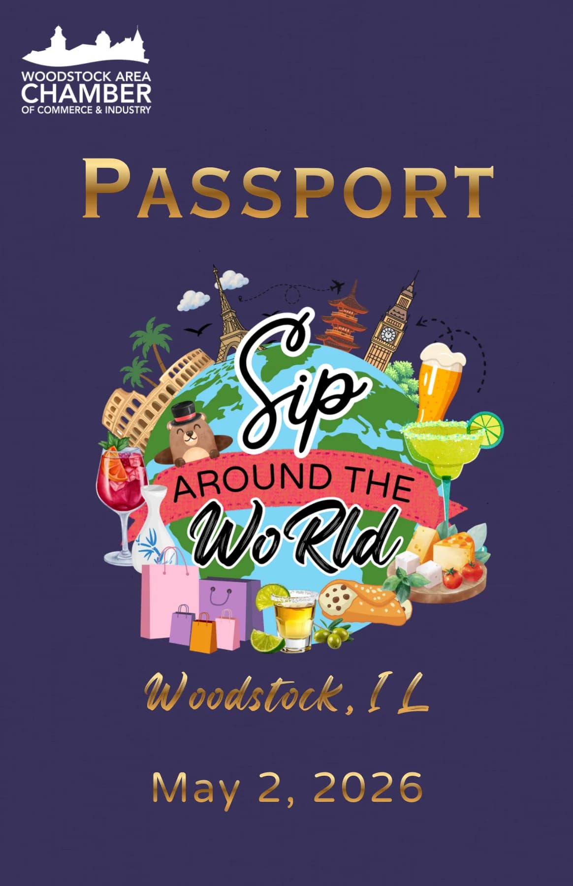Sip Around the World Passport Guide cover