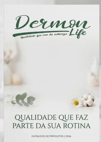 Catálogo de Cosméticos Naturais Dermon Life cover