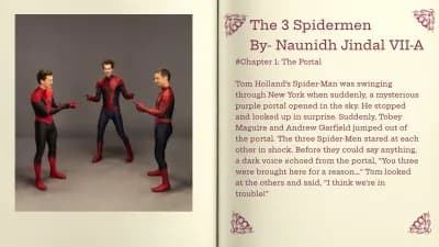 The 3 Spidermen cover